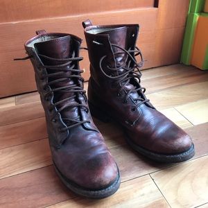 Frye Veronica Combat Boots